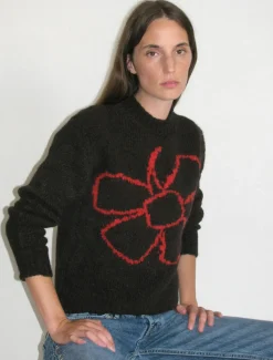Clearance No 1728/Floreke Kvinder Strik