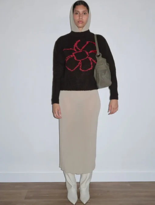 Clearance No 1728/Floreke Kvinder Strik