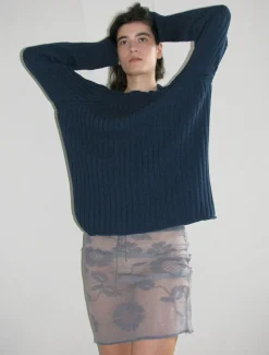Outlet No 939/Shiitake Kvinder Strik